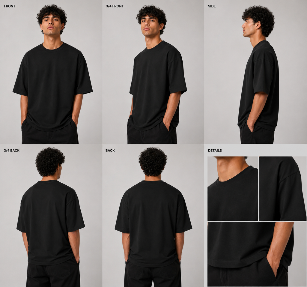Unisex Terry Oversized Tee