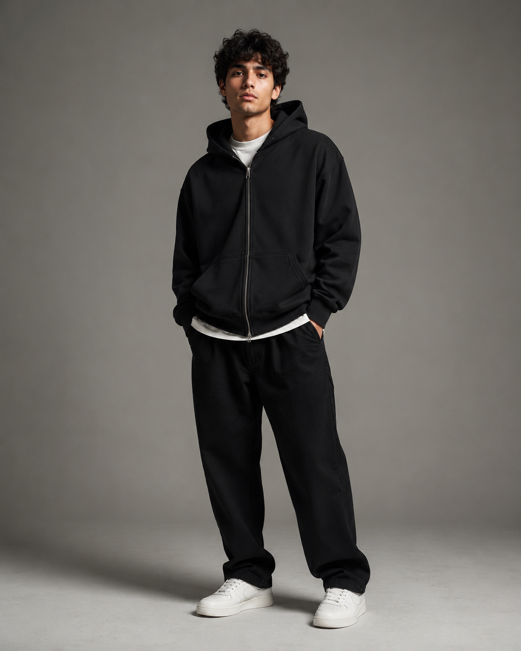 Unisex Zip Hoodie